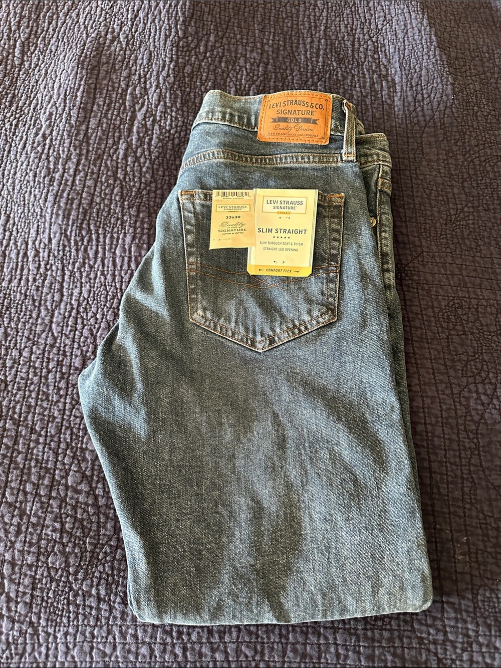 Levi's Slim Straight Men's Jeans - Denim Blue